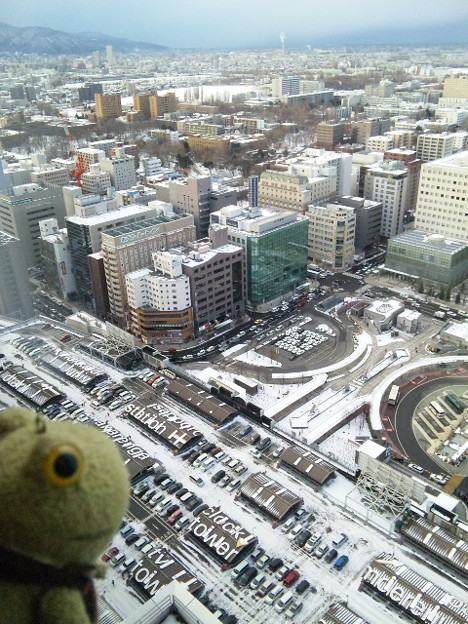 札幌駅の裏 上から見ると 写真共有サイト フォト蔵