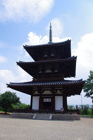 法起寺三重塔