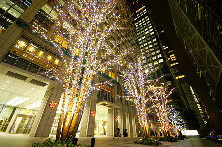 東京駅 クリスマスイルミネーション