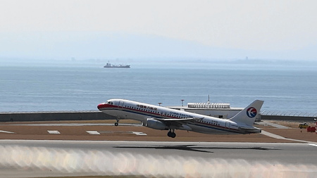 中部国際空港：離陸
