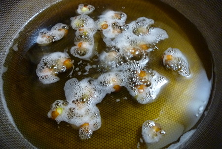 銀杏の素揚げ(3)