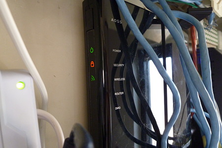 無線親機(WZR-HP-G302H)