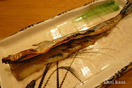 サヨリの塩焼き