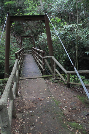 えび滝の吊り橋