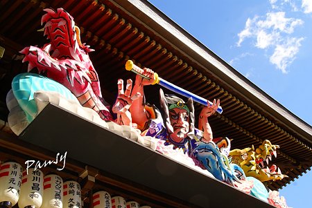 迎春干支ねぶた・・寒川神社・・8