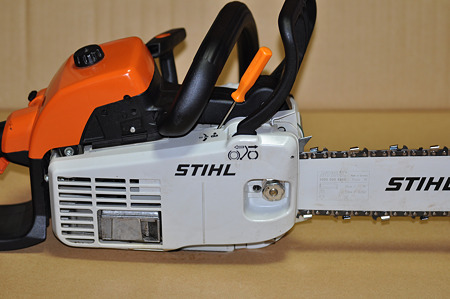 STIHL MS200 チェーンオイル供給量調整 | 気まぐれ日記