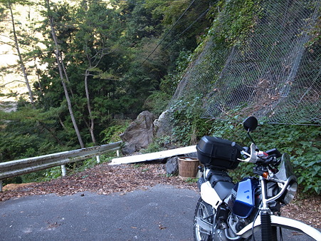 国道169号線・柏木トンネル旧道