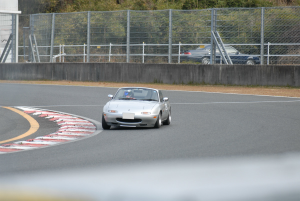 サーキットの外周からコースを撮影（APSサイズ200mmで300mm相当）